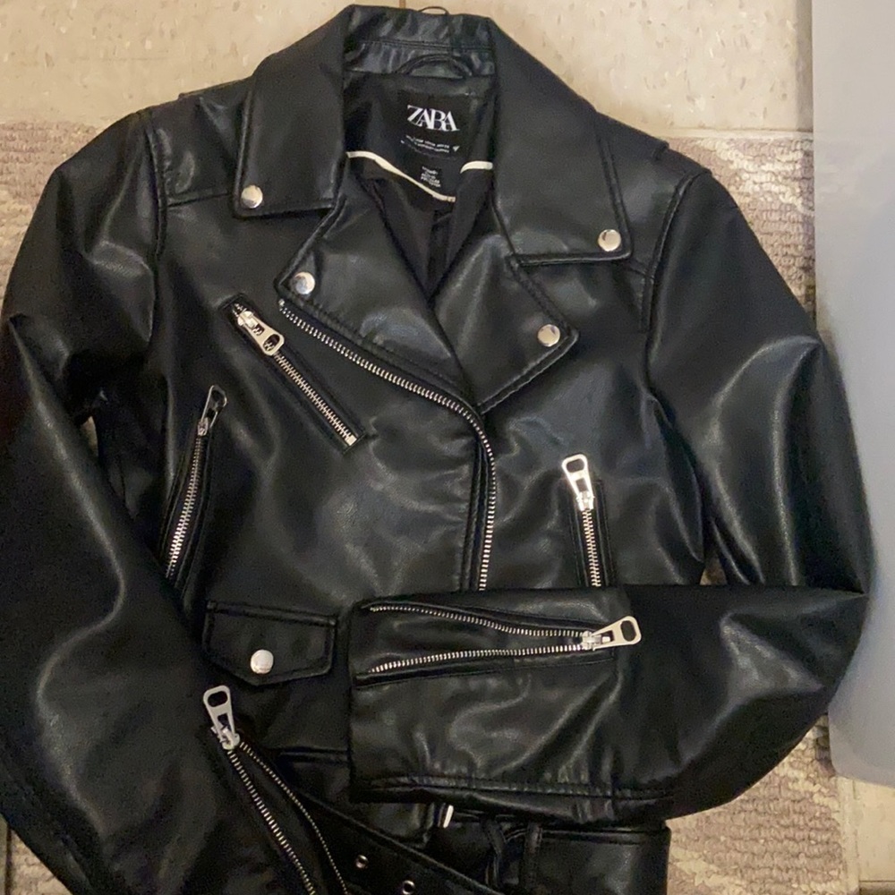 COPY - Zara faux leather jacket